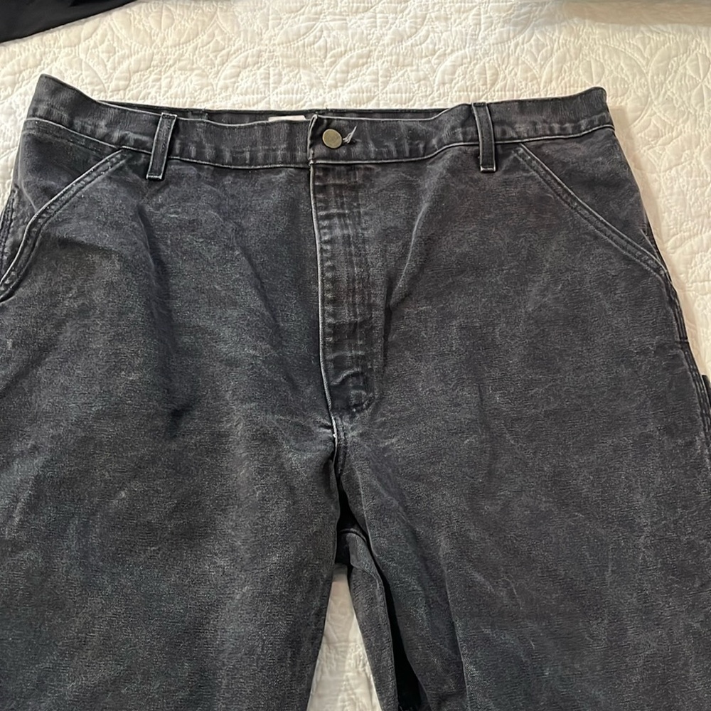 Cathartt carpenter jeans, men’s 40x34. Black.